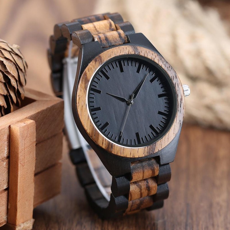 5 Year Anniversary Gifts for him|1st Year Anniversary Gift|Engagement Gift for Him|Groom Gift|Men’s Anniversary Gift|Engraved Wood Watch